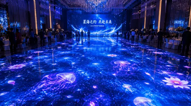 Application of LED Floor Display GT Series-Hotel